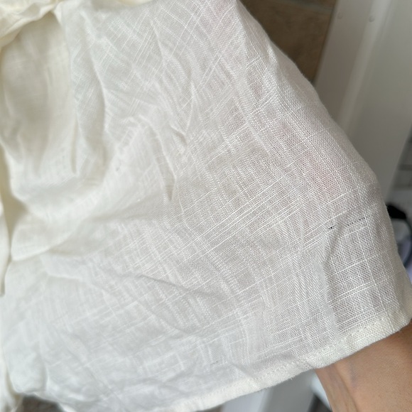 Hello Molly White Ruffle Jumpsuit - Picture 9 of 14